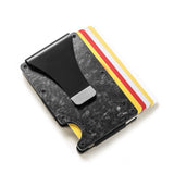 Metal card case wallet