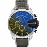 Men's Chronograph Quartz Watch with Stainless Steel Strap