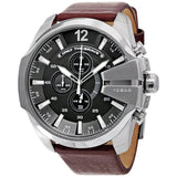Men's Chronograph Quartz Watch with Stainless Steel Strap
