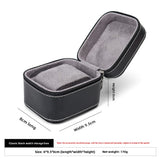 Zippered watch storage case