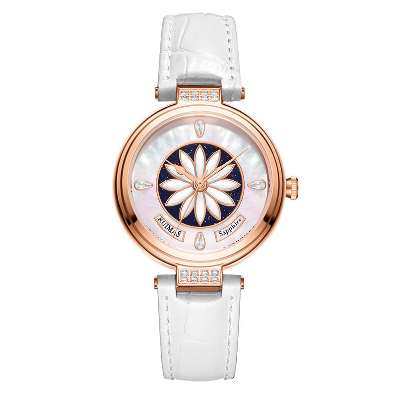 Ruimas Women's Square Mechanical Watch