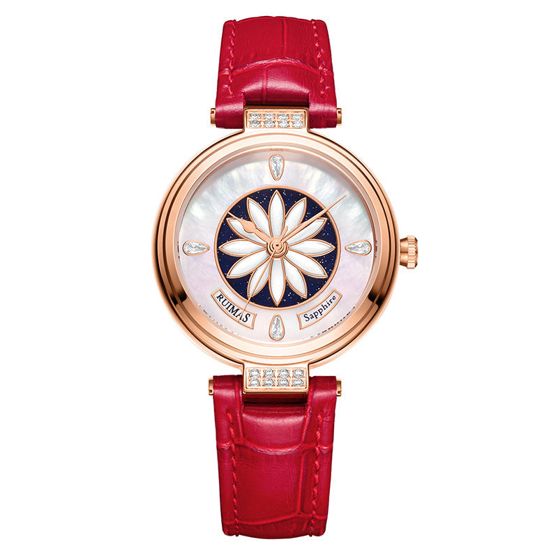 Ruimas Women's Square Mechanical Watch