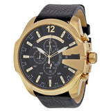 Men's Chronograph Quartz Watch with Stainless Steel Strap