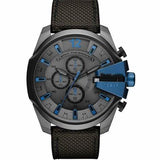 Men's Chronograph Quartz Watch with Stainless Steel Strap