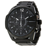 Men's Chronograph Quartz Watch with Stainless Steel Strap