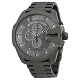 Men's Chronograph Quartz Watch with Stainless Steel Strap