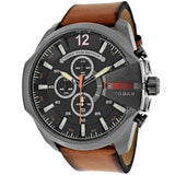 Men's Chronograph Quartz Watch with Stainless Steel Strap