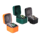 Zippered watch storage case