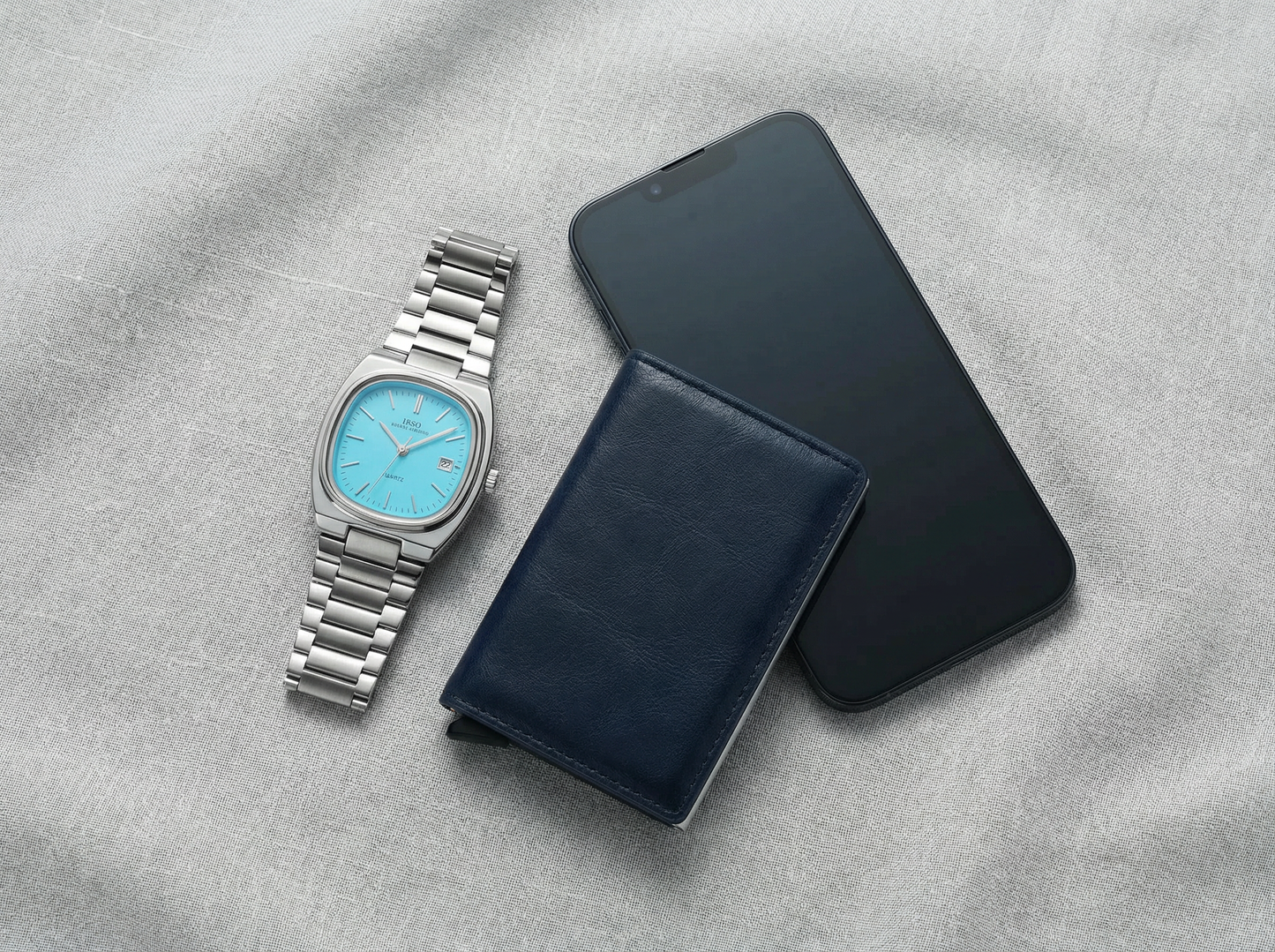 The LUSSAVO Signature Timepiece - Azure Blue