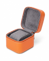 Zippered watch storage case