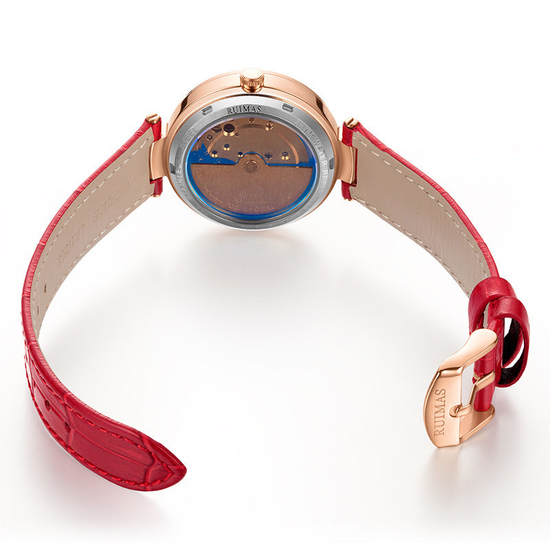 Ruimas Women's Square Mechanical Watch