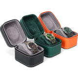 Zippered watch storage case