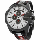 Men's Chronograph Quartz Watch with Stainless Steel Strap