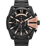 Men's Chronograph Quartz Watch with Stainless Steel Strap