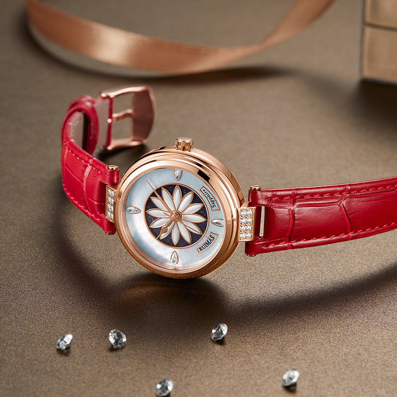 Ruimas Women's Square Mechanical Watch